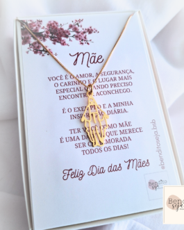 Colar Nossa Senhora das Graças vazado