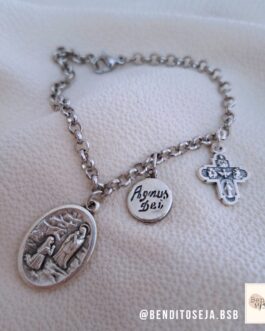 Pulseira Nossa Senhora de Lourdes