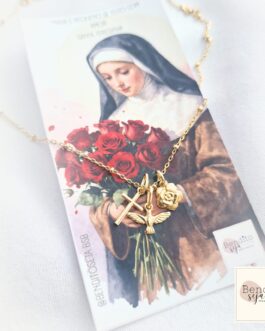Colar Jesus e Santa Teresinha
