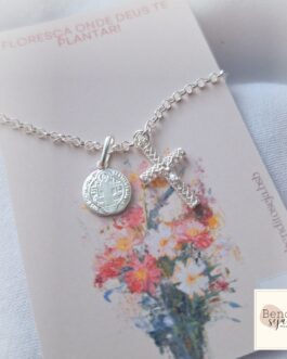 Pulseira P925 Jesus e São Bento