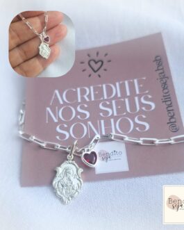 Pulseira P925 N. Sra. do Perpétuo Socorro