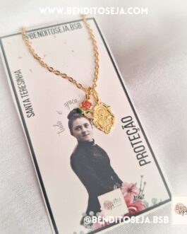 Colar Therese de Lisieux (Santa Teresinha)