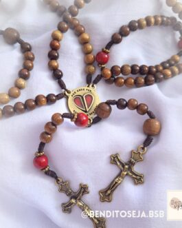 Terço para o Casal “por onde for, quero ser seu par”