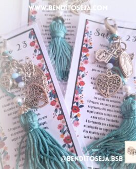 Chaveiro Salmo 23 KIT Anjinho C/3 unidades