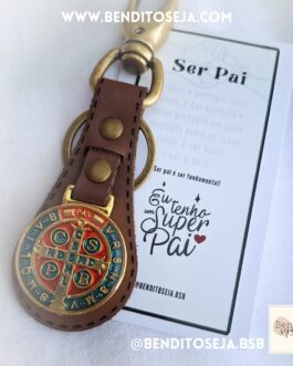 Chaveiro Pai Proteção São Bento