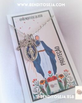 Colar Manto e Proteção Nossa Senhora das Graças