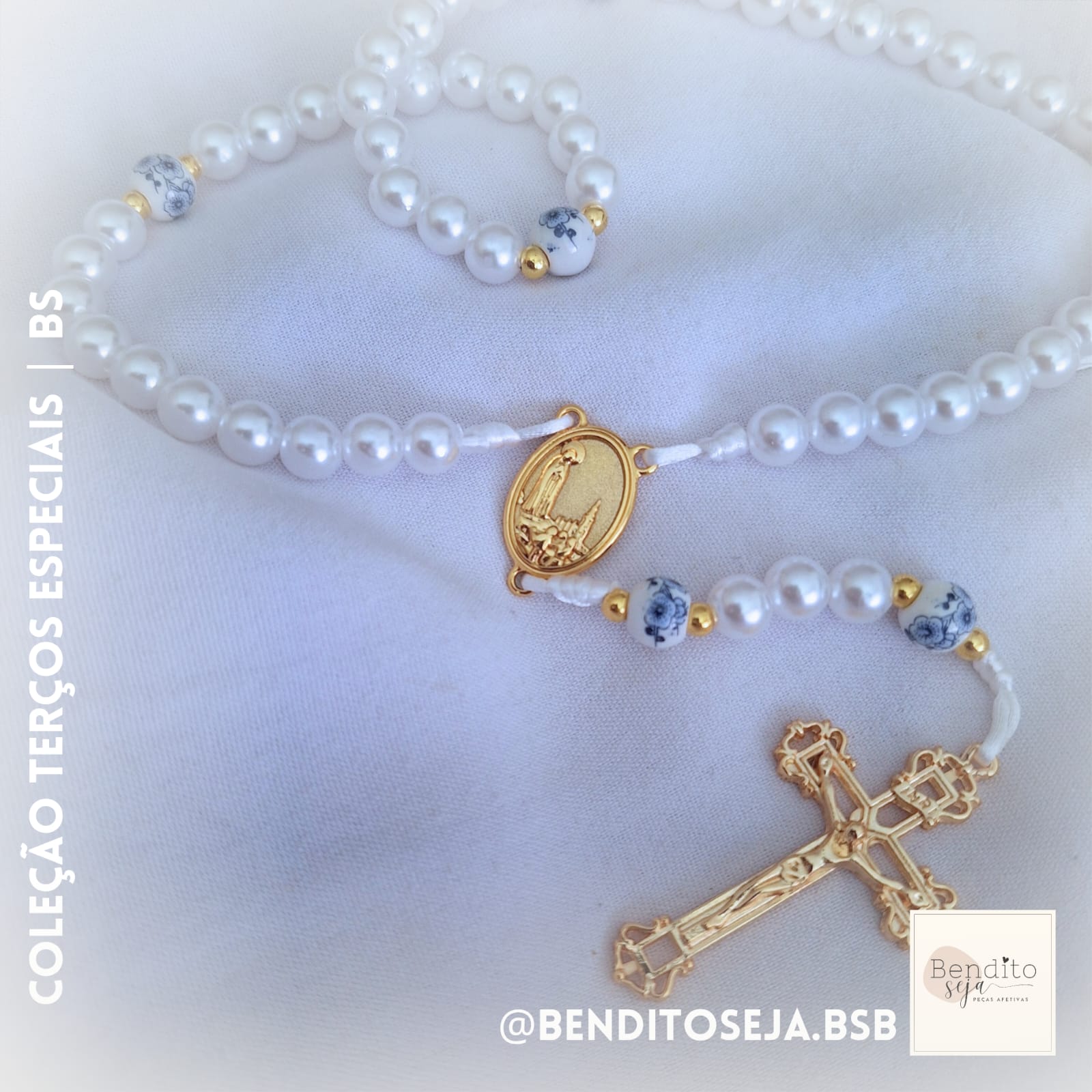 Terço Personalizado Nossa Senhora de Fátima