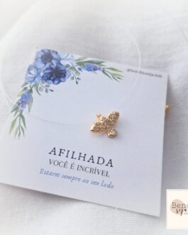 Colar Espírito Santo cravejado (fio nylon)