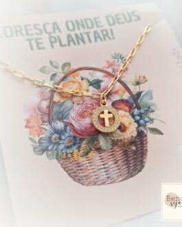 Pulseira Floresça onde Deus te plantar